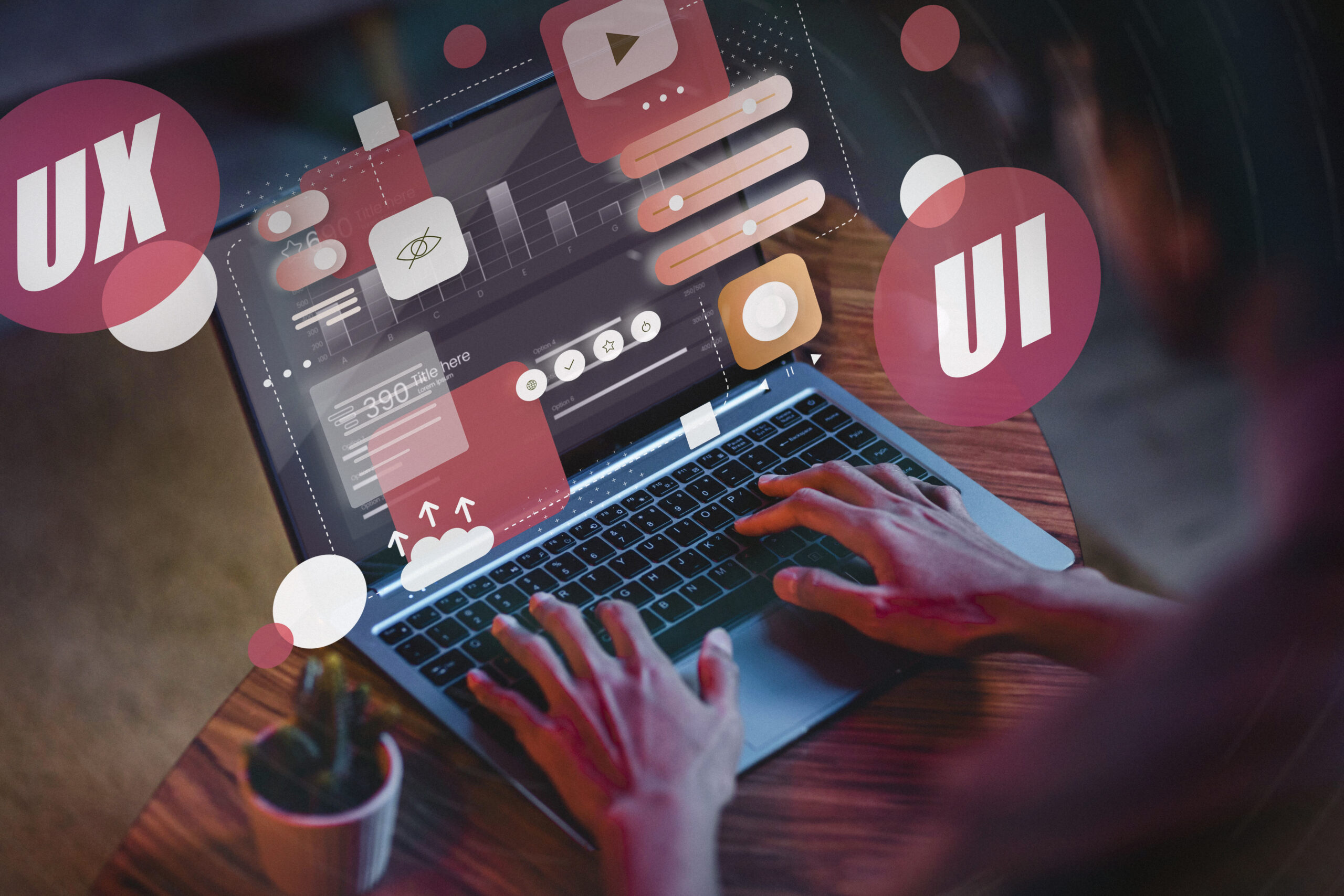 representaciones-de-ui-y-ux-con-laptop representaciones-de-ui-y-ux-con-laptop